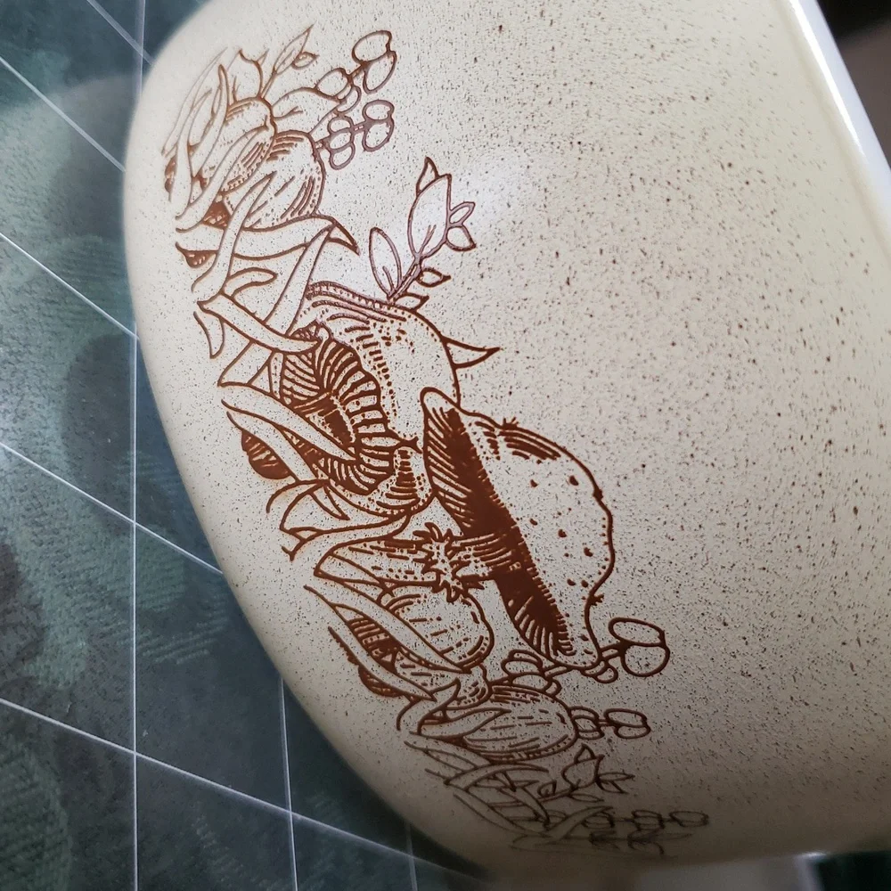 Pyrex 473 B Vtg 1981 Specked